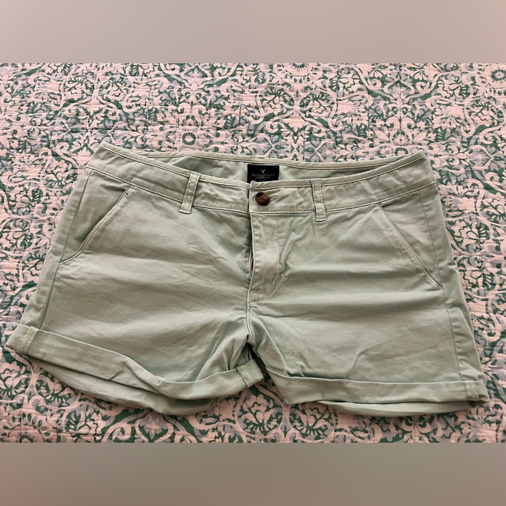 American Eagle Outfitters Green Shorts